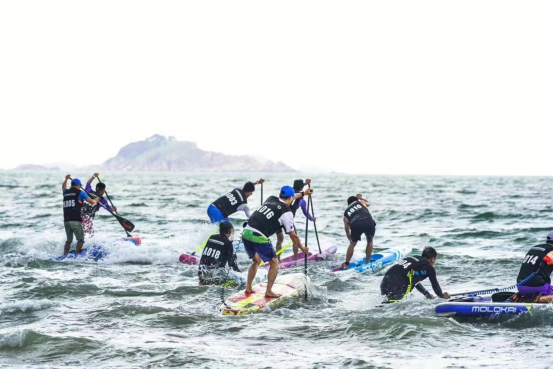 奋楫新时代，浙江省第四届海洋运动会开创中国桨板项目海划先河  第2张