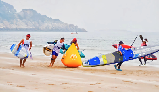 奋楫新时代，浙江省第四届海洋运动会开创中国桨板项目海划先河  第6张